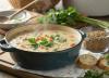 طرز تهیه سوپ ماست و گشنیز خانگی خوش عطر و مقوی